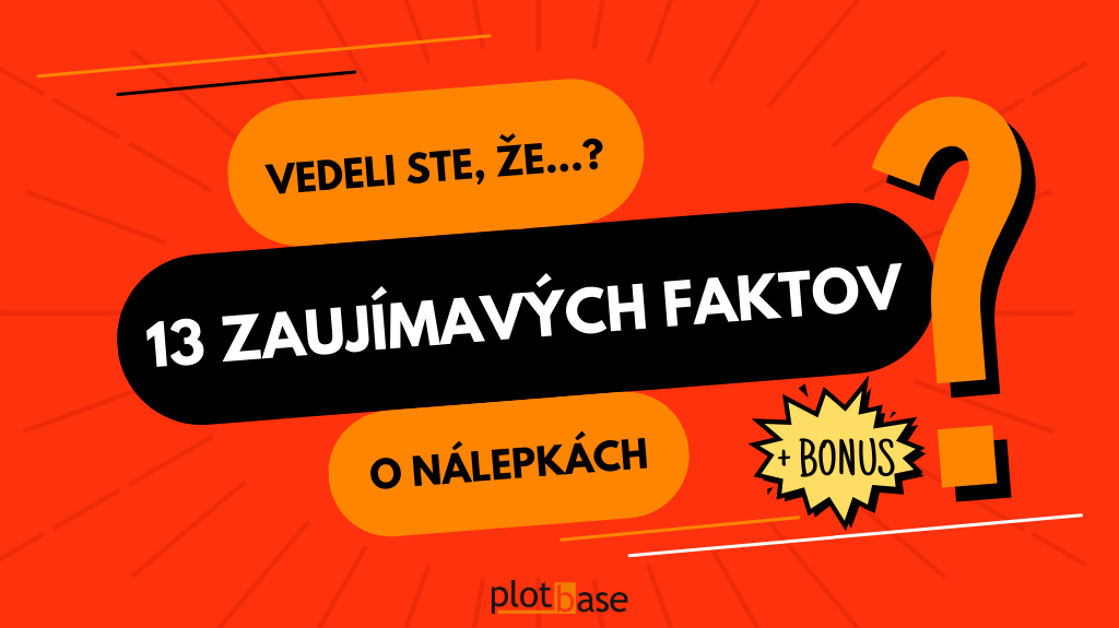 zajímavá fakta o nálepkách 